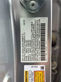 2024 Honda Accord Sedan thumbnail 27