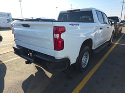 2025 CHEVY SILVERADO 1500 WT GAS WHITE SHORT BED SINGLE thumbnail 4