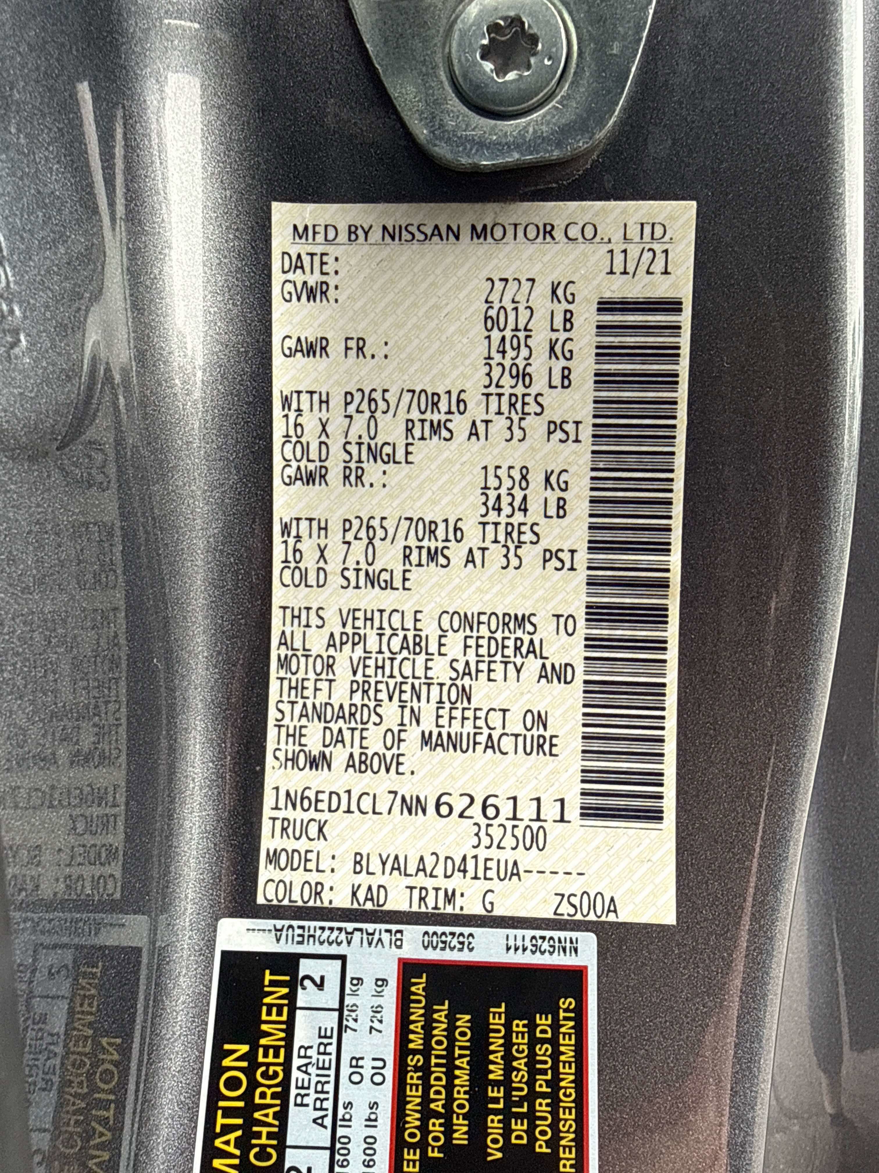 2022 Nissan Frontier - Image 27