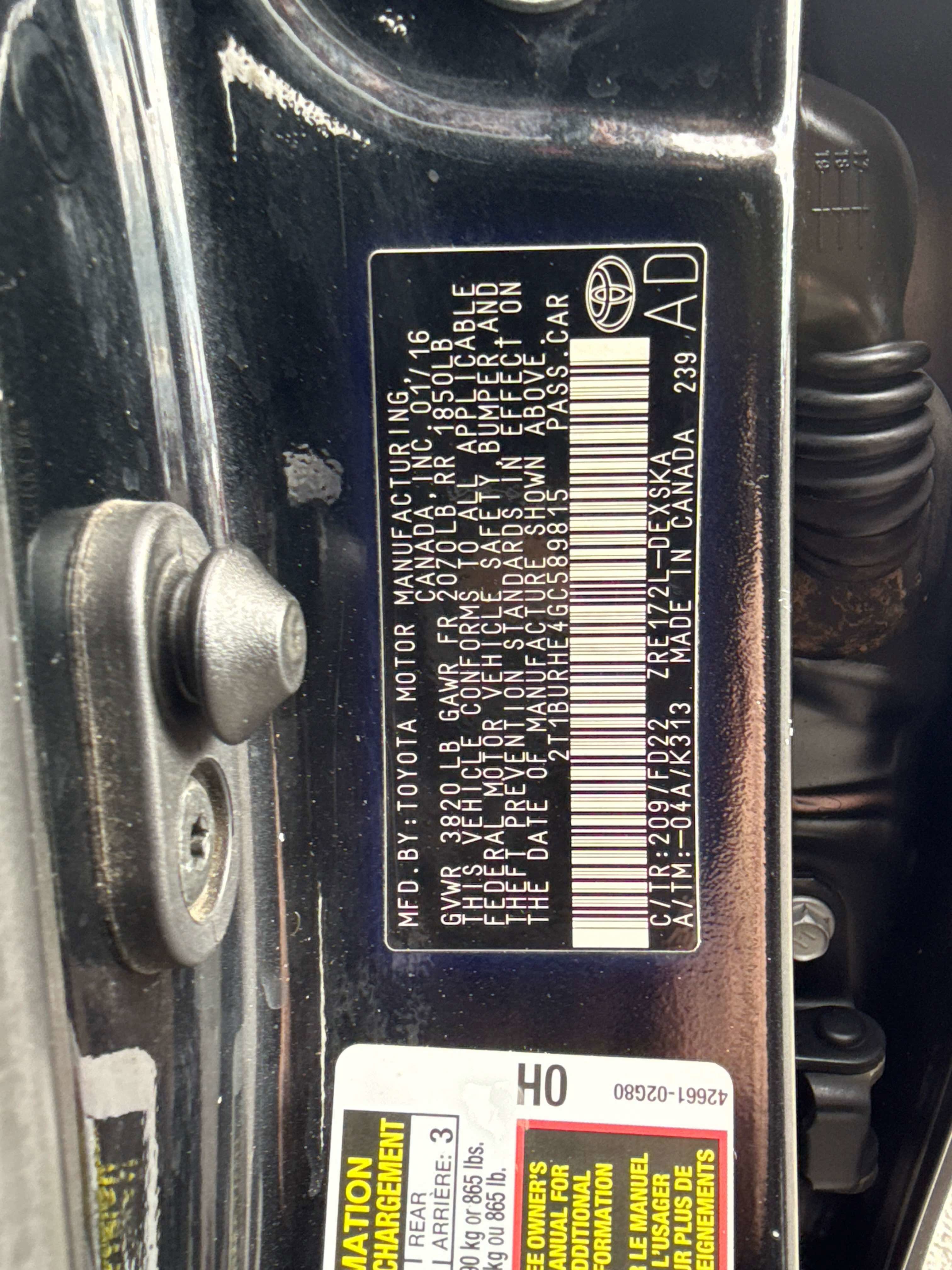 2016 Toyota Corolla - Image 27