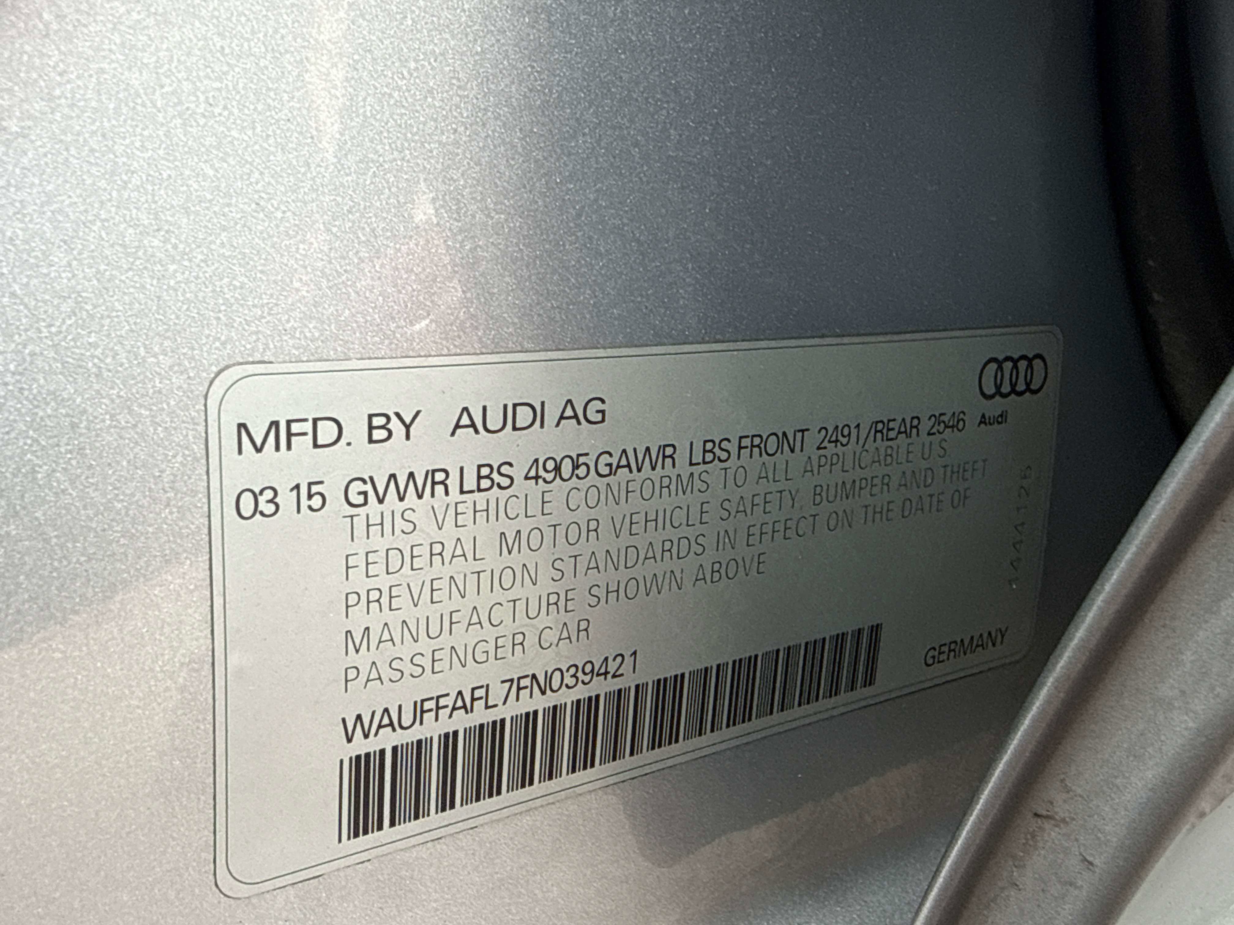 2015 Audi A4 - Image 26